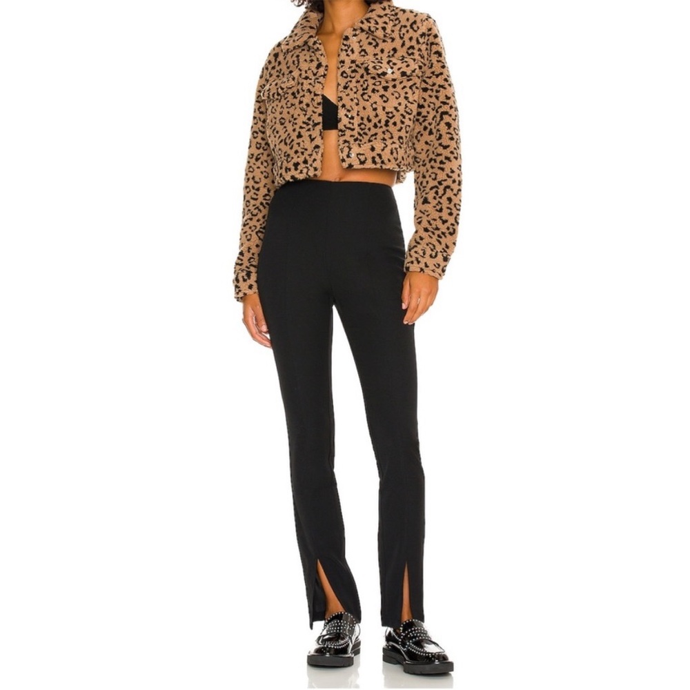 More To Come X Revolve Jenny Split Front Pants in Black Small